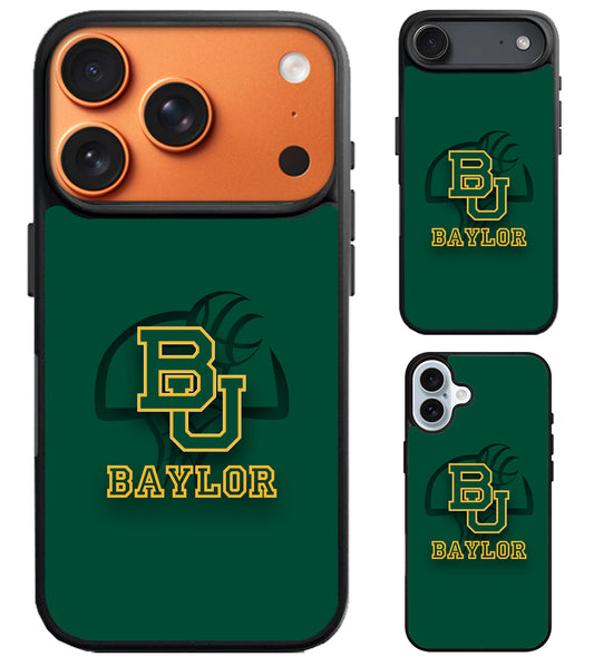Baylor Bears Logo Football iPhone Air | iPhone 17 | 17 Pro | 17 Pro Max Case