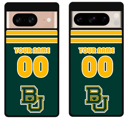Custom Personalized Baylor Bears Google Pixel 8 | 8 Pro Case