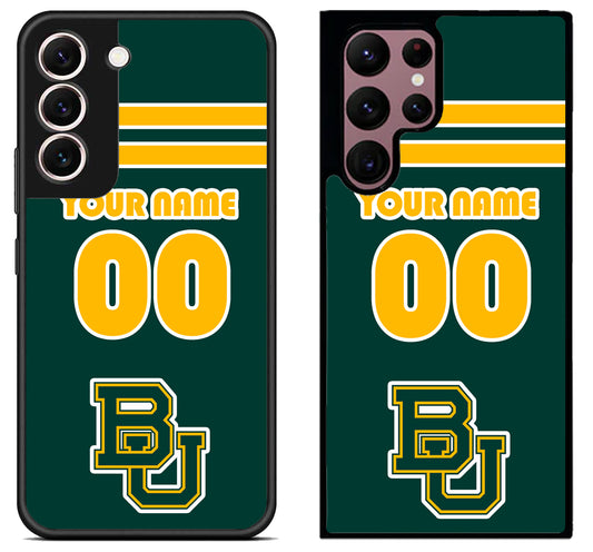 Custom Personalized Baylor Bears Samsung Galaxy S22 | S22+ | S22 Ultra Case