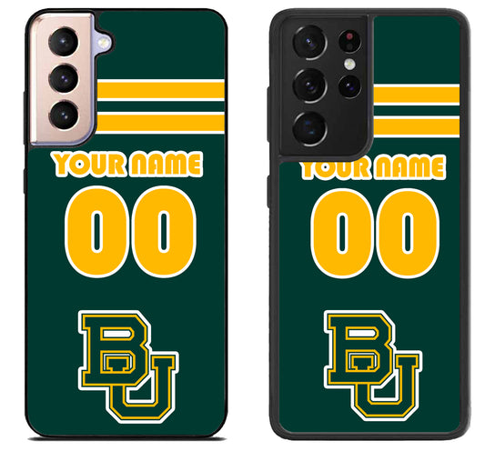 Custom Personalized Baylor Bears Samsung Galaxy S21 | S21 FE | S21+ | S21 Ultra Case