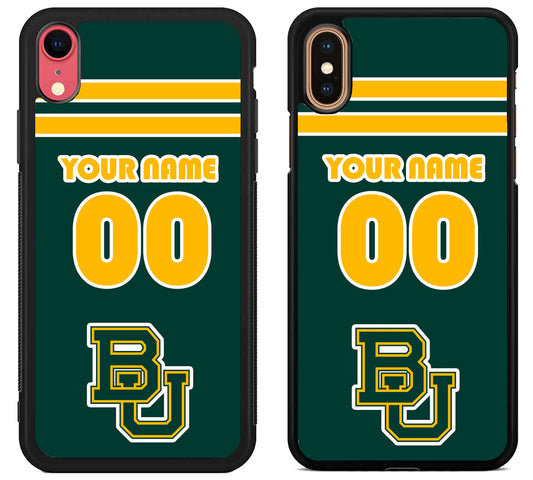 Custom Personalized Baylor Bears iPhone X | Xs | Xr | Xs Max Case