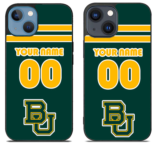 Custom Personalized Baylor Bears iPhone 15 | iPhone 15 Plus Case