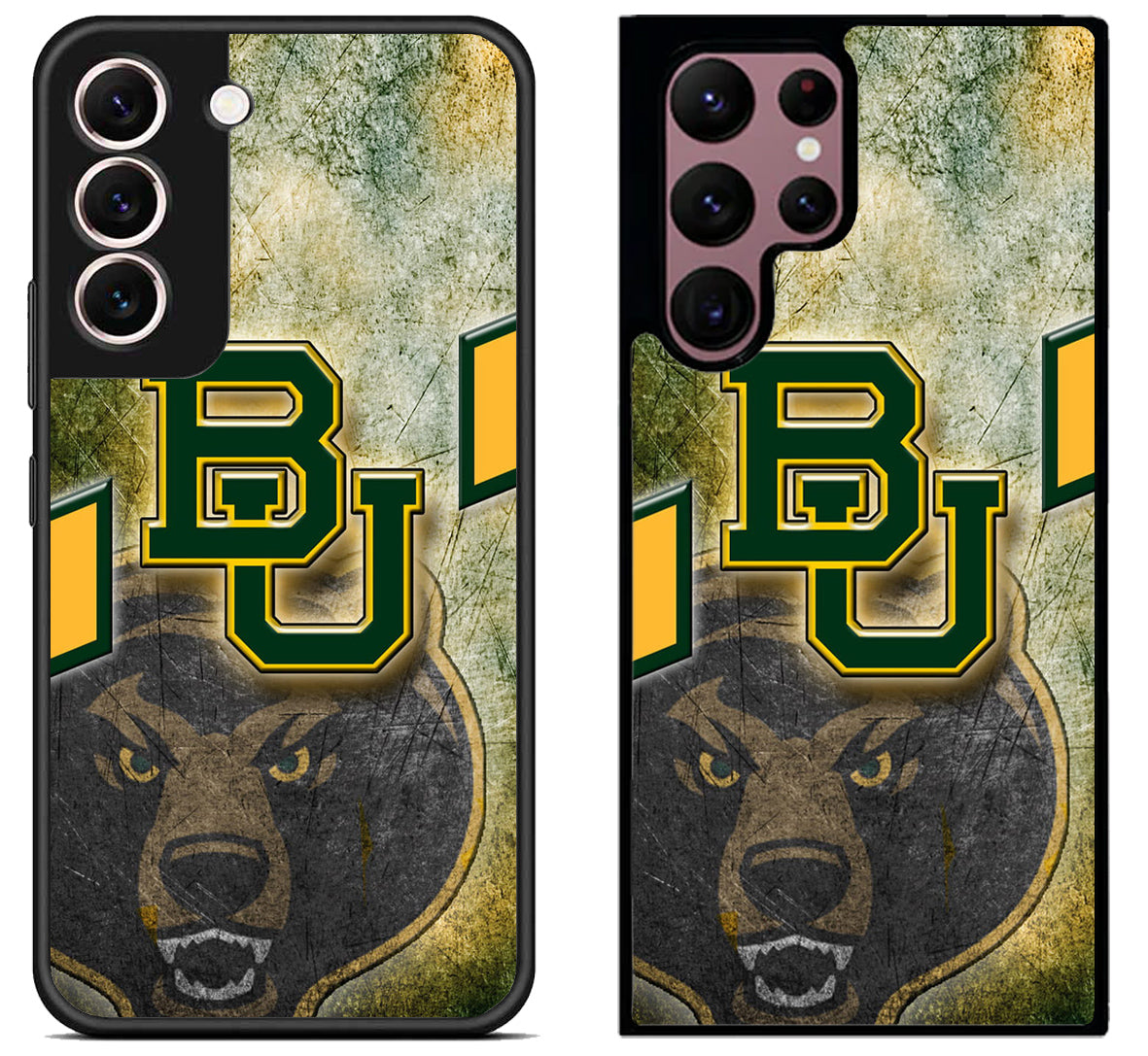 Baylor University Bears Background Samsung Galaxy S22 | S22+ | S22 Ultra Case