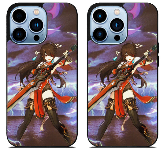 Beidou Genshin Impact  Style iPhone 15 Pro | iPhone 15 Pro Max Case