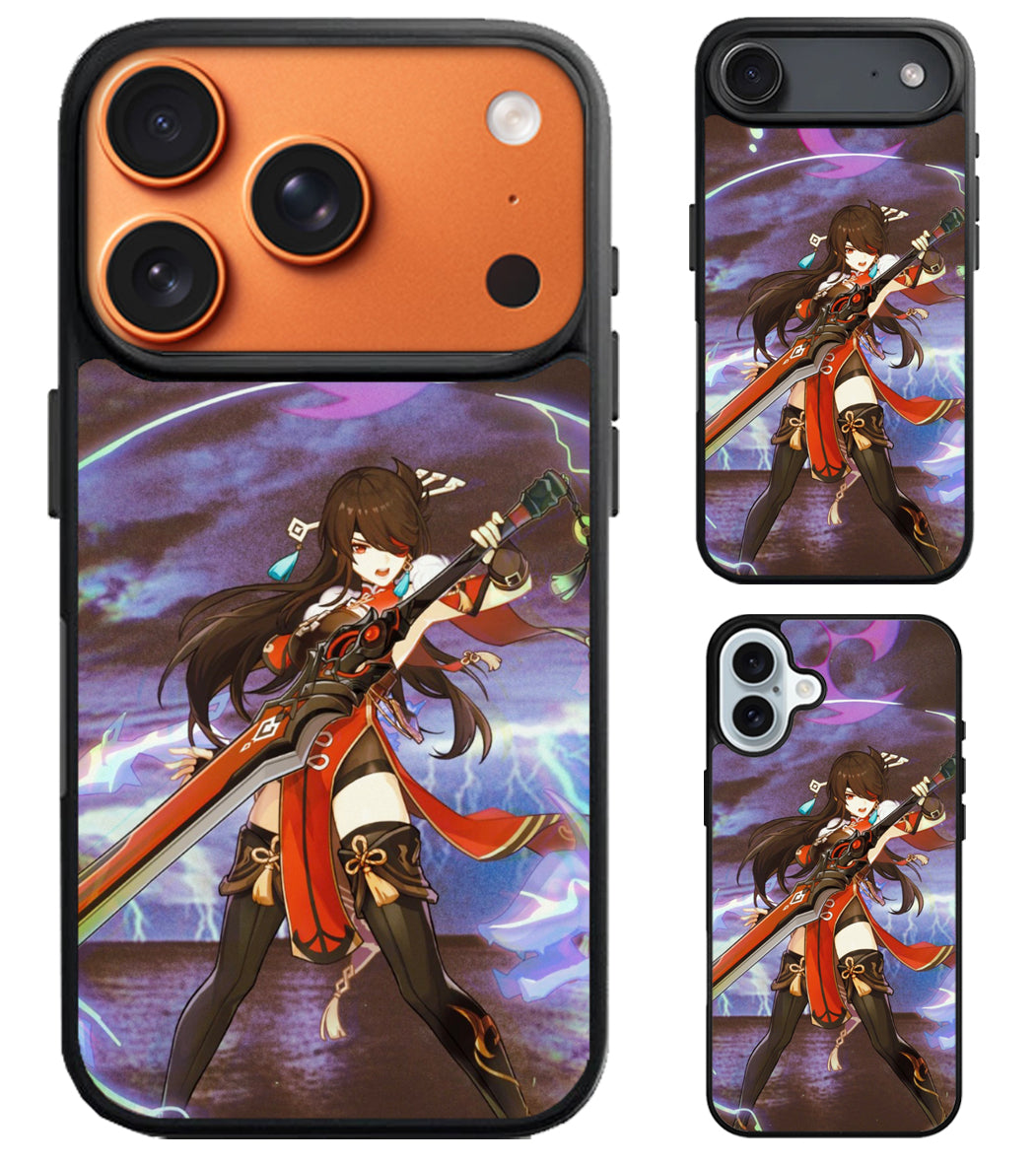 Beidou Genshin Impact  Style iPhone Air | iPhone 17 | 17 Pro | 17 Pro Max Case