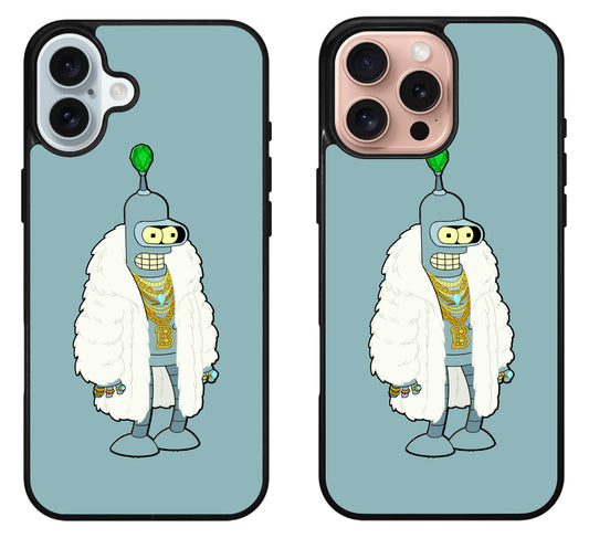 Bender Futurama Cool iPhone 16 | 16 Plus | 16 Pro | 16 Pro Max Case