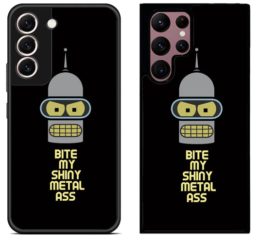 Bender Futurama Shiny Metal Samsung Galaxy S22 | S22+ | S22 Ultra Case