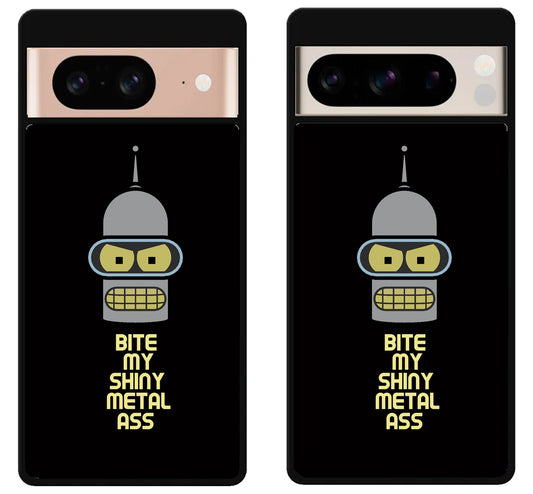 Bender Futurama Shiny Metal Google Pixel 8 | 8 Pro Case