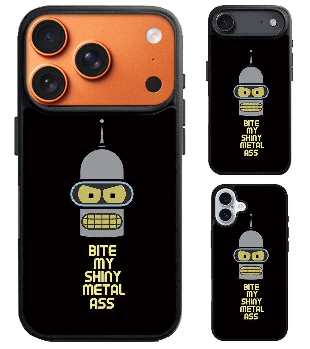 Bender Futurama Shiny Metal iPhone Air | iPhone 17 | 17 Pro | 17 Pro Max Case