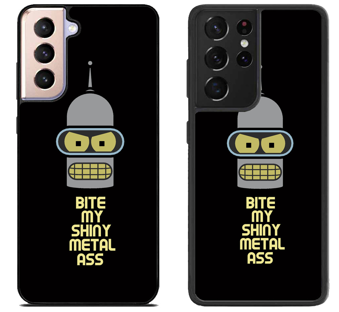 Bender Futurama Shiny Metal Samsung Galaxy S21 | S21 FE | S21+ | S21 Ultra Case