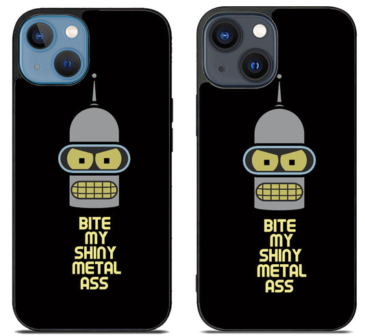 Bender Futurama Shiny Metal iPhone 15 | iPhone 15 Plus Case