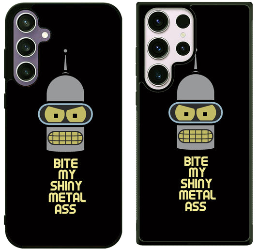 Bender Futurama Shiny Metal Samsung Galaxy S25 | S25+ | S25 Ultra Case