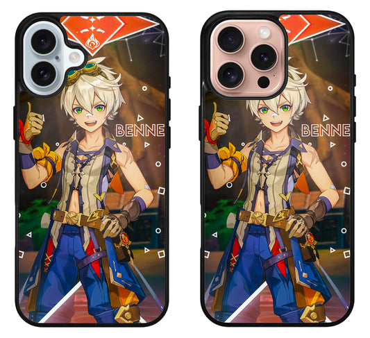 Bennett Genshin Impact Cool iPhone 16 | 16 Plus | 16 Pro | 16 Pro Max Case