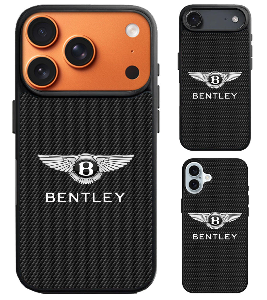 Bentley Logo Carbon iPhone Air | iPhone 17 | 17 Pro | 17 Pro Max Case
