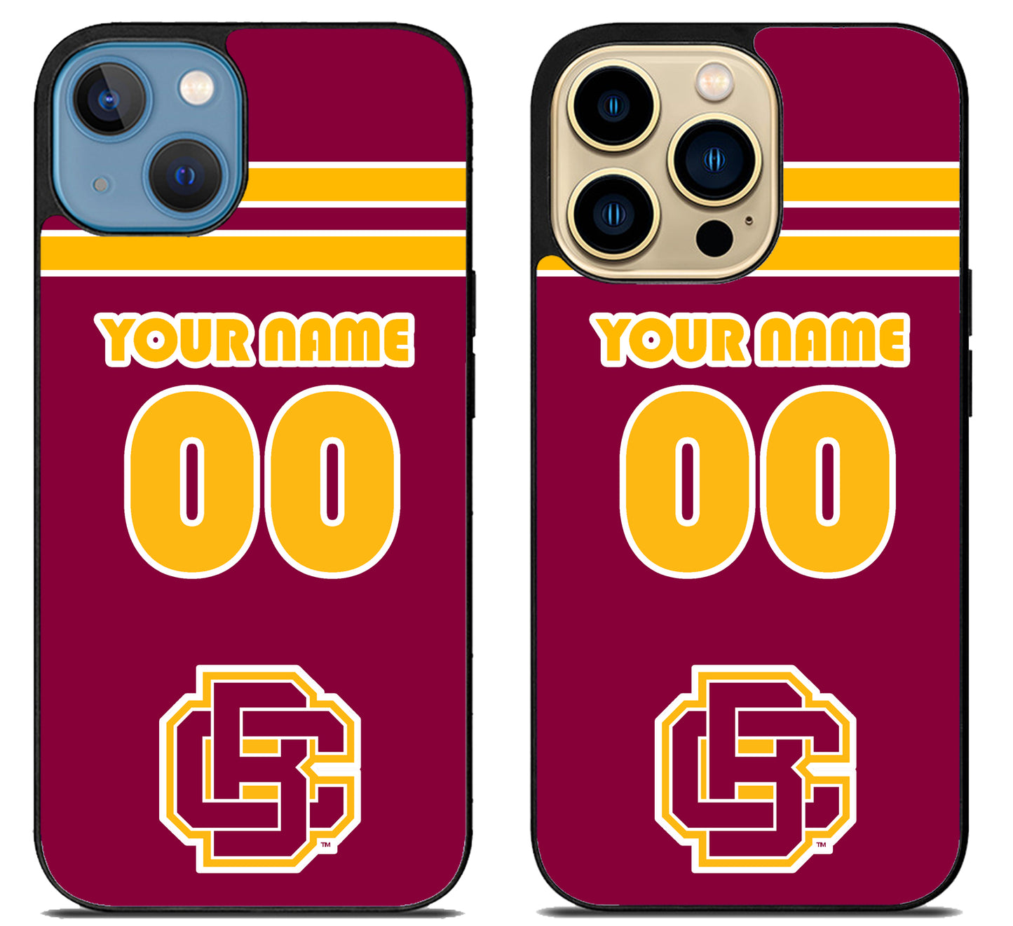 Custom Personalized Bethune-Cookman Wildcats iPhone 14 | 14 Plus | 14 Pro | 14 Pro Max Case