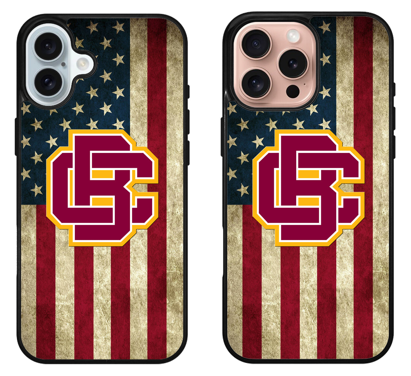 Bethune Cookman Wildcats Flag iPhone 16 | 16 Plus | 16 Pro | 16 Pro Max Case