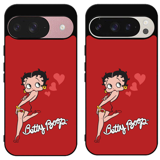 Betty Boop Love Google Pixel 9 | 9 Pro | 9 Pro XL Case