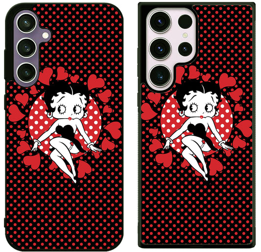 Betty Boop Queen of Hearts Samsung Galaxy S25 | S25+ | S25 Ultra Case