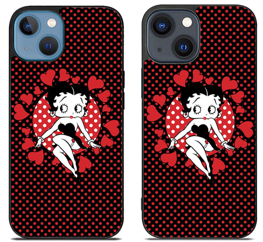 Betty Boop Queen of Hearts iPhone 15 | iPhone 15 Plus Case