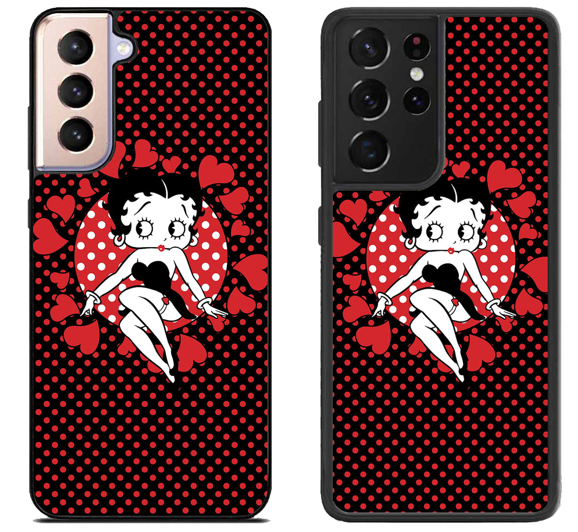 Betty Boop Queen of Hearts Samsung Galaxy S21 | S21 FE | S21+ | S21 Ultra Case