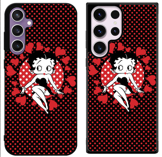 Betty Boop Queen of Hearts Samsung Galaxy S24 | S24+ | S24 Ultra Case