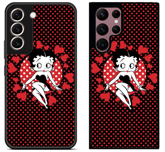 Betty Boop Queen of Hearts Samsung Galaxy S22 | S22+ | S22 Ultra Case