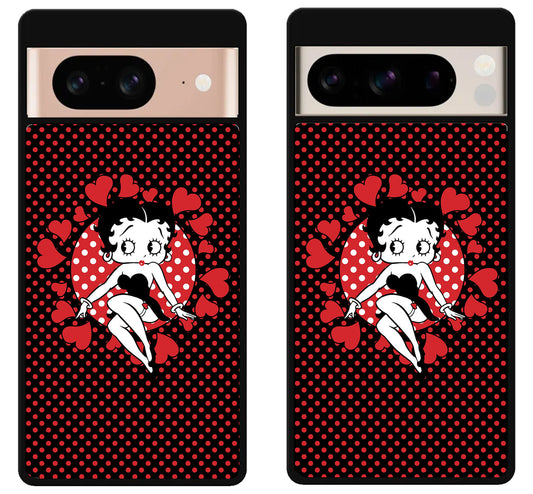 Betty Boop Queen of Hearts Google Pixel 8 | 8 Pro Case