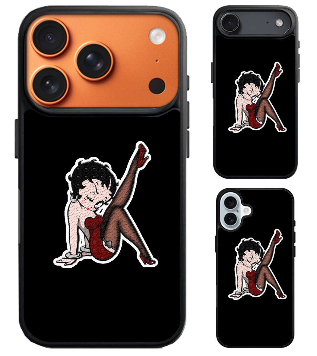 Betty Boop Stylish iPhone Air | iPhone 17 | 17 Pro | 17 Pro Max Case