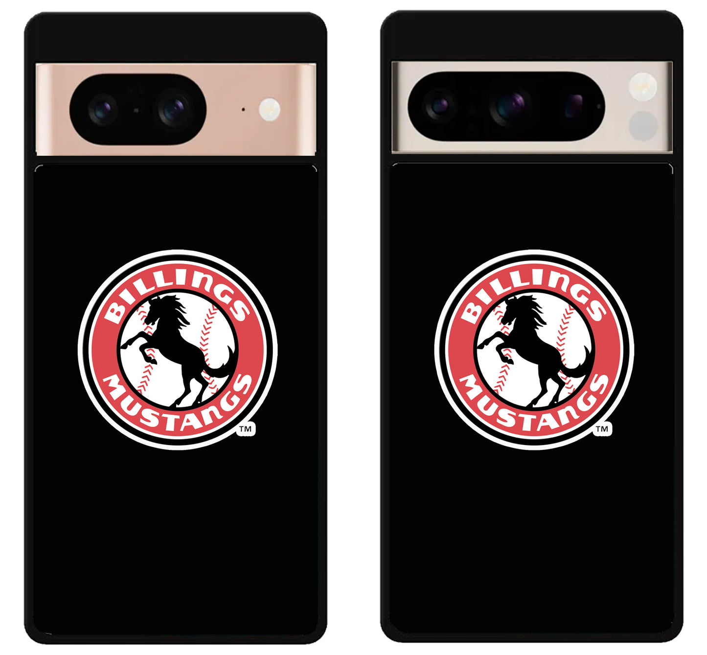 Billings Mustangs Logo Google Pixel 8 | 8 Pro Case