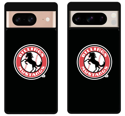 Billings Mustangs Logo Google Pixel 8 | 8 Pro Case