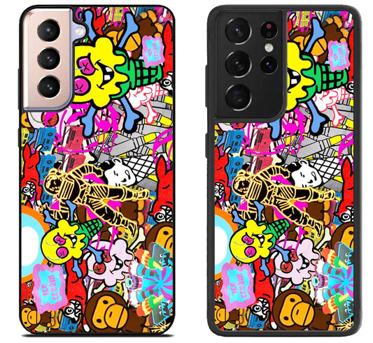 Billionaire Boys Club Collage Samsung Galaxy S21 | S21 FE | S21+ | S21 Ultra Case