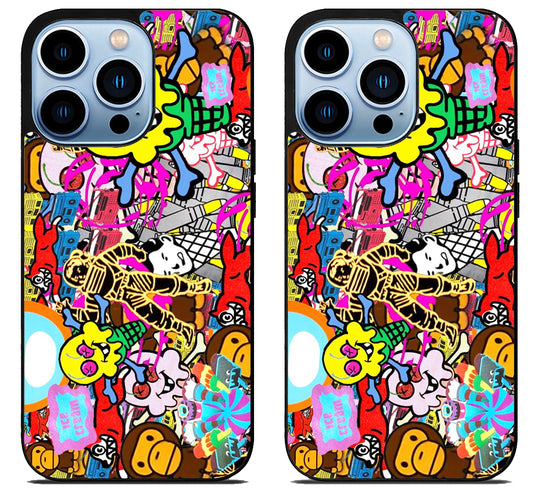 Billionaire Boys Club Collage iPhone 15 Pro | iPhone 15 Pro Max Case