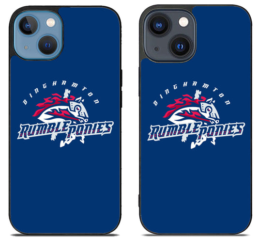 Binghamton Rumble Ponies Logo iPhone 15 | iPhone 15 Plus Case