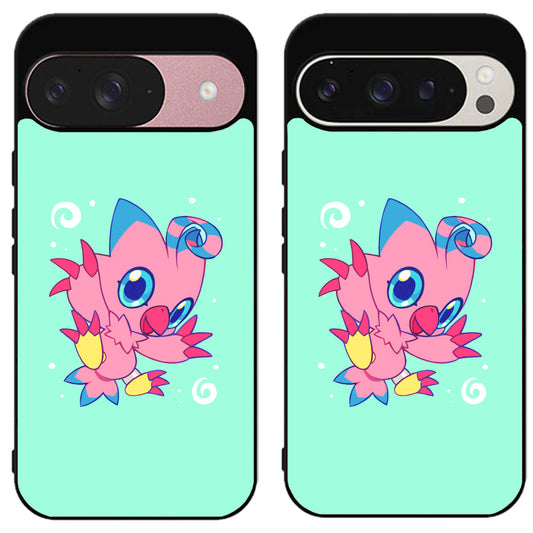 Biyomon Digimon Funny Google Pixel 9 | 9 Pro | 9 Pro XL Case