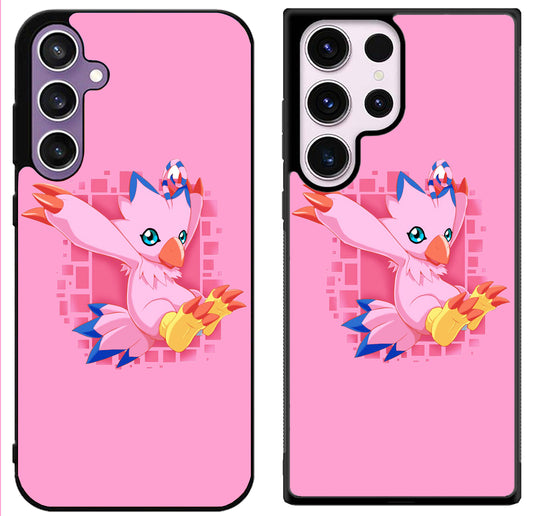 Biyomon Digimon Pink Samsung Galaxy S24 | S24+ | S24 Ultra Case