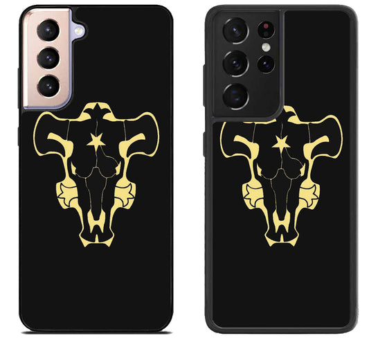 Black Bull Black Clover Gold Samsung Galaxy S21 | S21 FE | S21+ | S21 Ultra Case