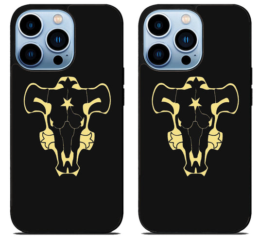 Black Bull Black Clover Gold iPhone 15 Pro | iPhone 15 Pro Max Case