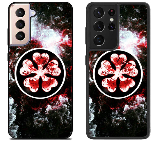 Black Clover Logo Galaxy Samsung Galaxy S21 | S21 FE | S21+ | S21 Ultra Case
