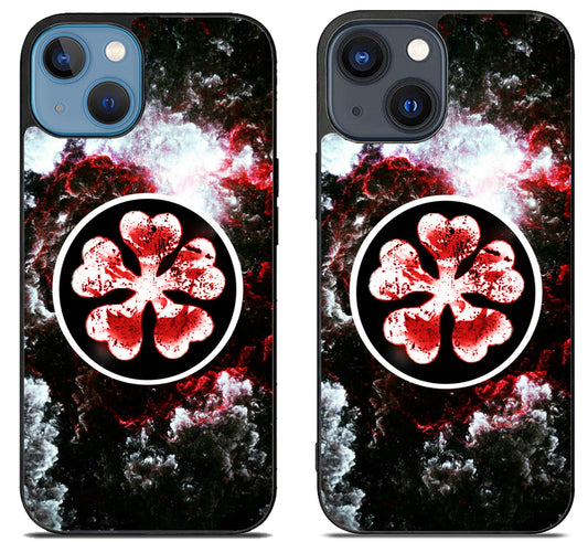 Black Clover Logo Galaxy iPhone 15 | iPhone 15 Plus Case