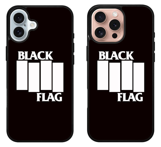 Black Flag Logo iPhone 16 | 16 Plus | 16 Pro | 16 Pro Max Case