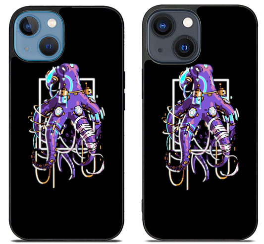 Black Octopus iPhone 15 | iPhone 15 Plus Case