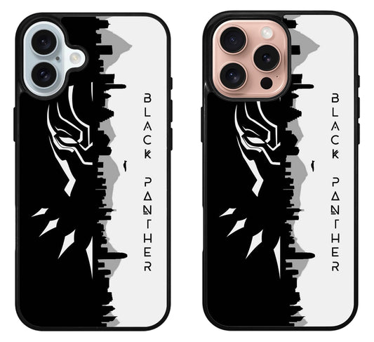 Black Panther Aesthetic iPhone 16 | 16 Plus | 16 Pro | 16 Pro Max Case