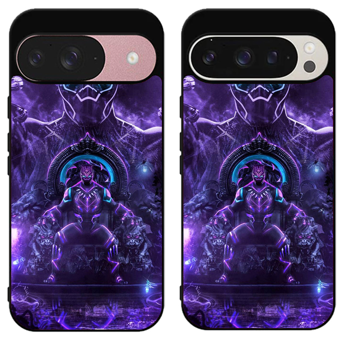 Black Panther Purple Google Pixel 9 | 9 Pro | 9 Pro XL Case
