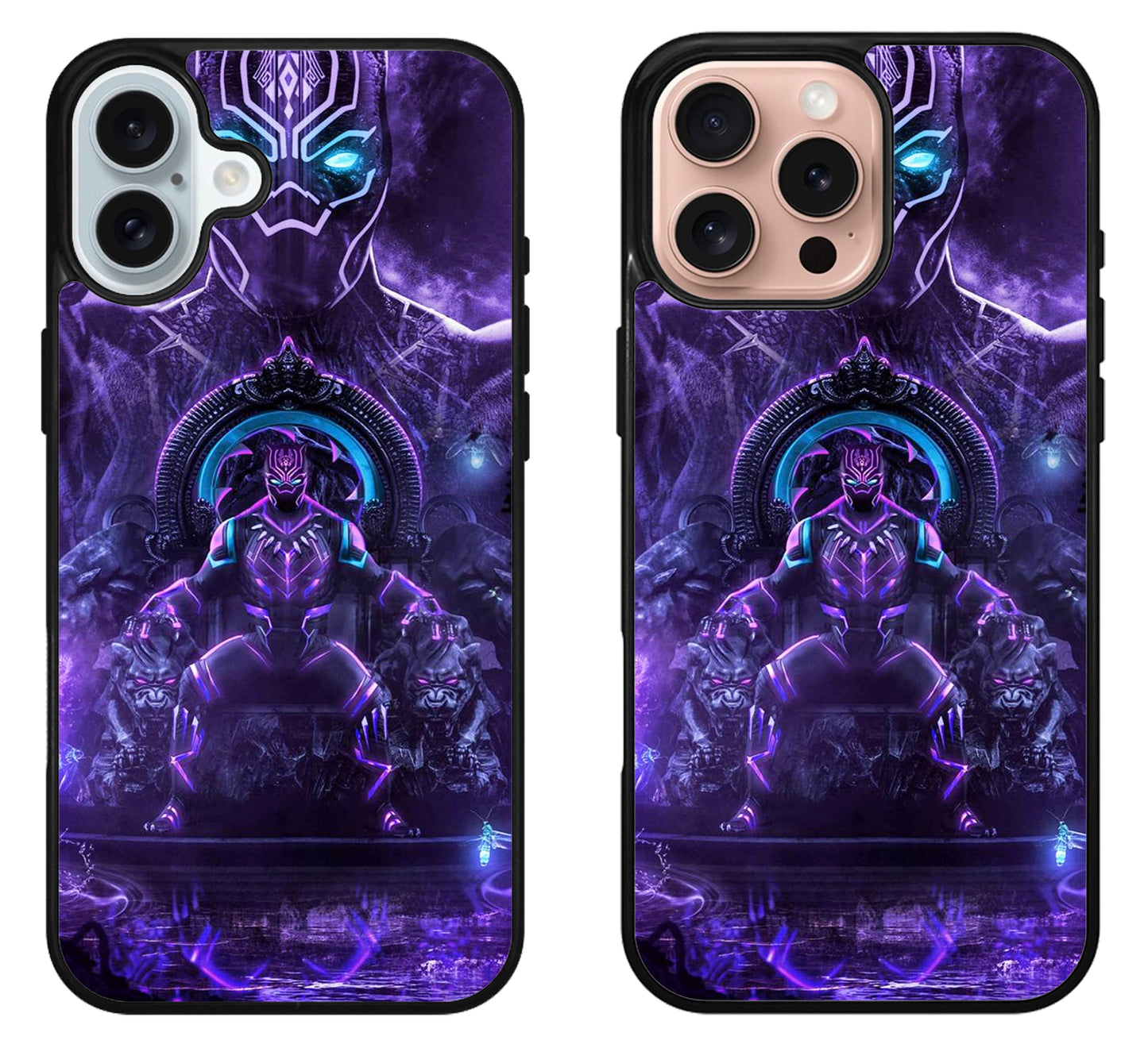 Black Panther Purple iPhone 16 | 16 Plus | 16 Pro | 16 Pro Max Case