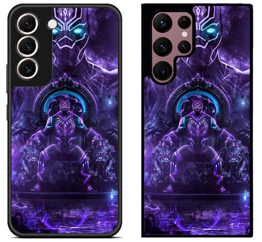 Black Panther Purple Samsung Galaxy S22 | S22+ | S22 Ultra Case