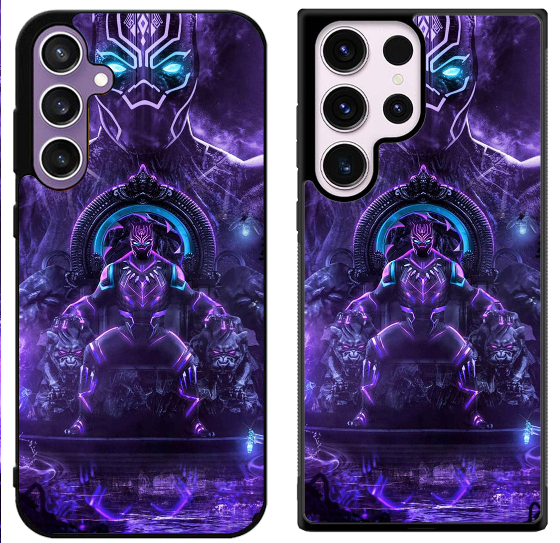 Black Panther Purple Samsung Galaxy S24 | S24+ | S24 Ultra Case