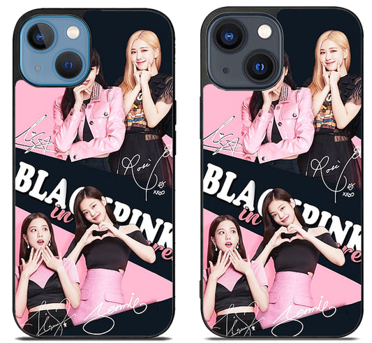 BlackPink Wallpaper Signature iPhone 15 | iPhone 15 Plus Case