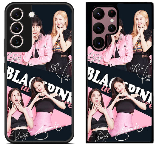 BlackPink Wallpaper Signature Samsung Galaxy S22 | S22+ | S22 Ultra Case