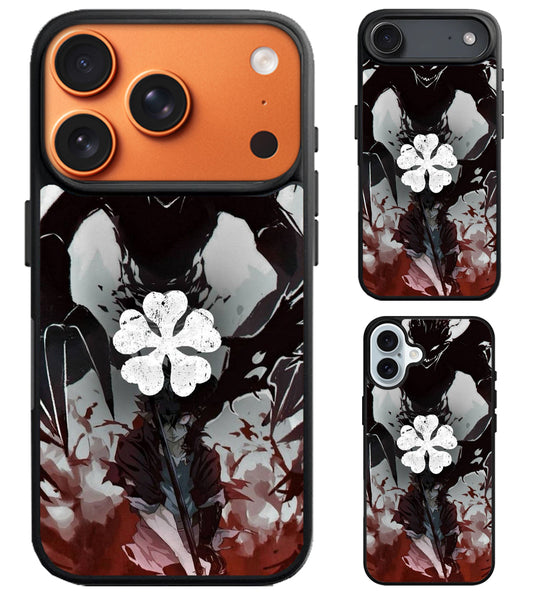 Black clover Asta iPhone Air | iPhone 17 | 17 Pro | 17 Pro Max Case