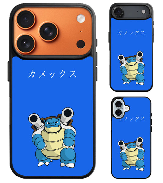Blastoise Pokemon Cool iPhone Air | iPhone 17 | 17 Pro | 17 Pro Max Case